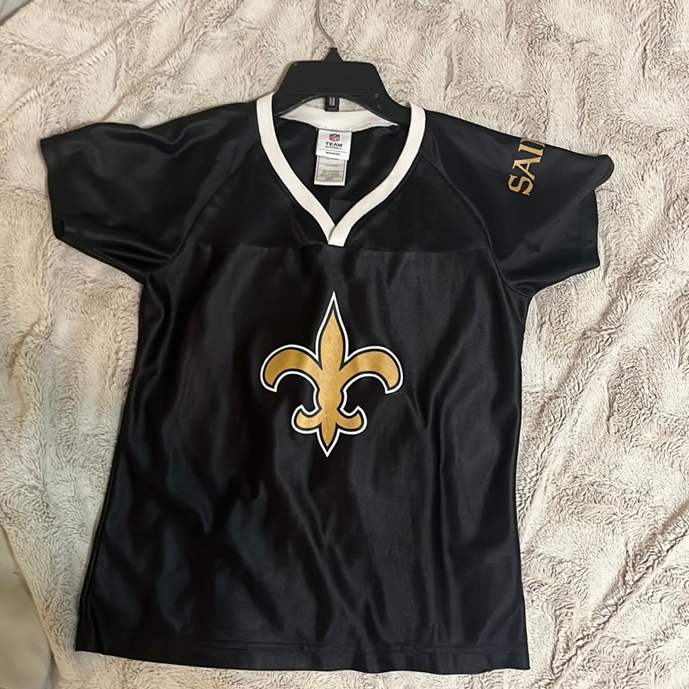 Black & Gold Reggie Bush Saints Jersey